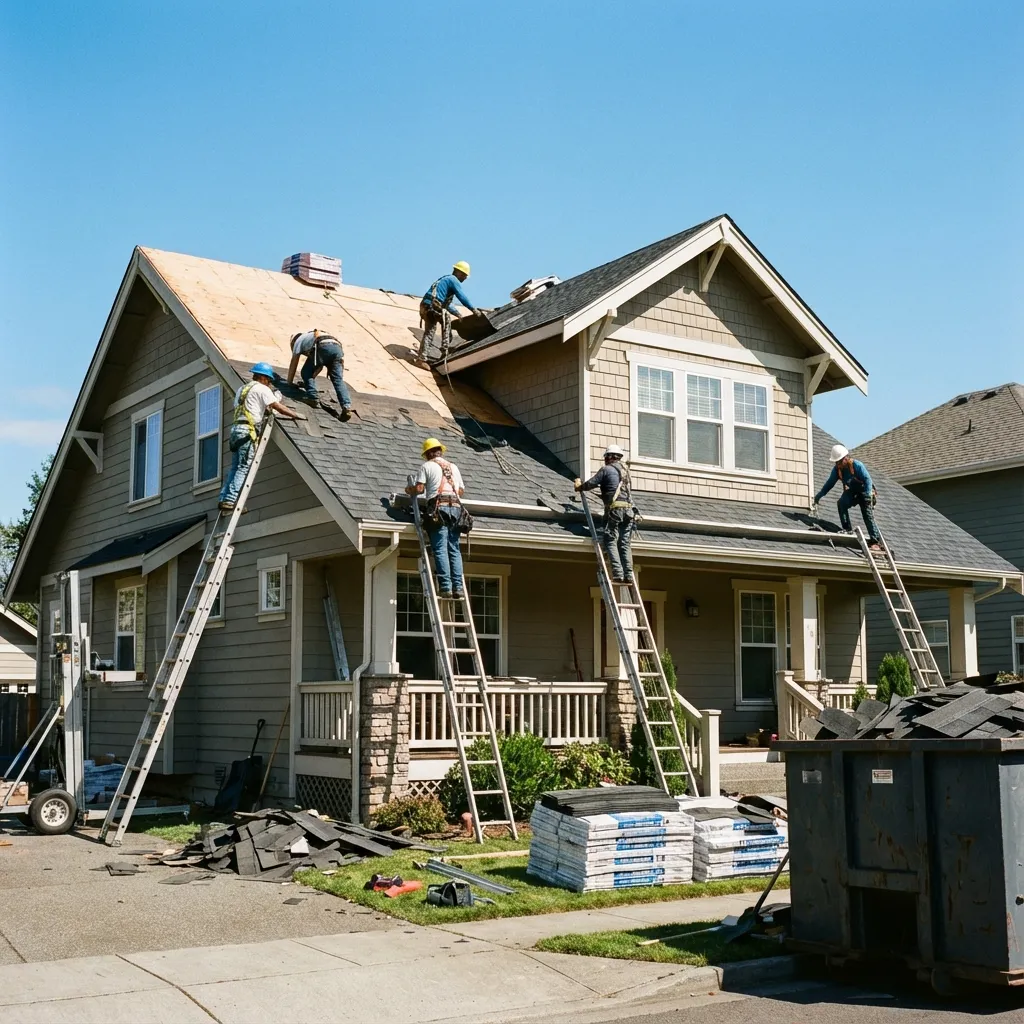 Beautiful home with new roof
